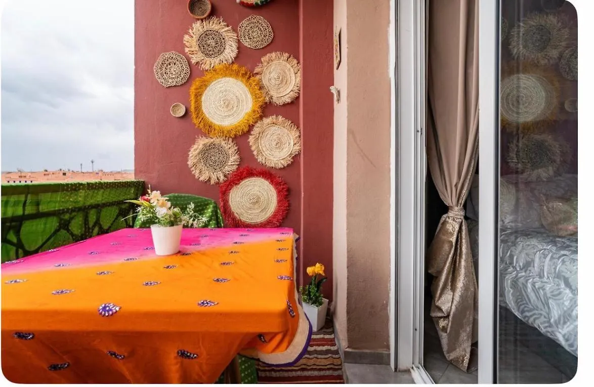 דירה מרקש Charme Appartement Marrakech Belle Terrasse